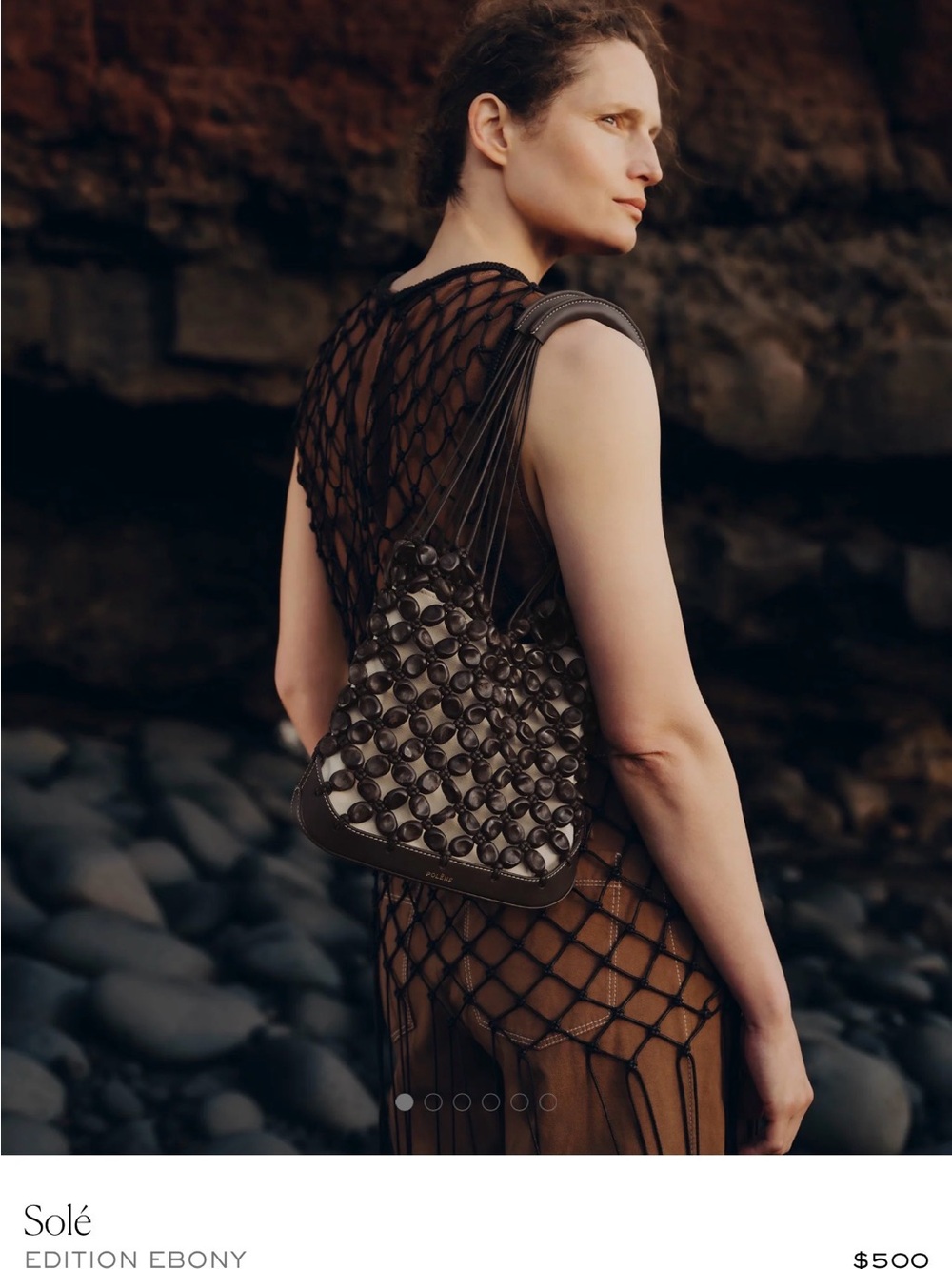 Polene Ebony Sole bag - Picture 3 of 13
